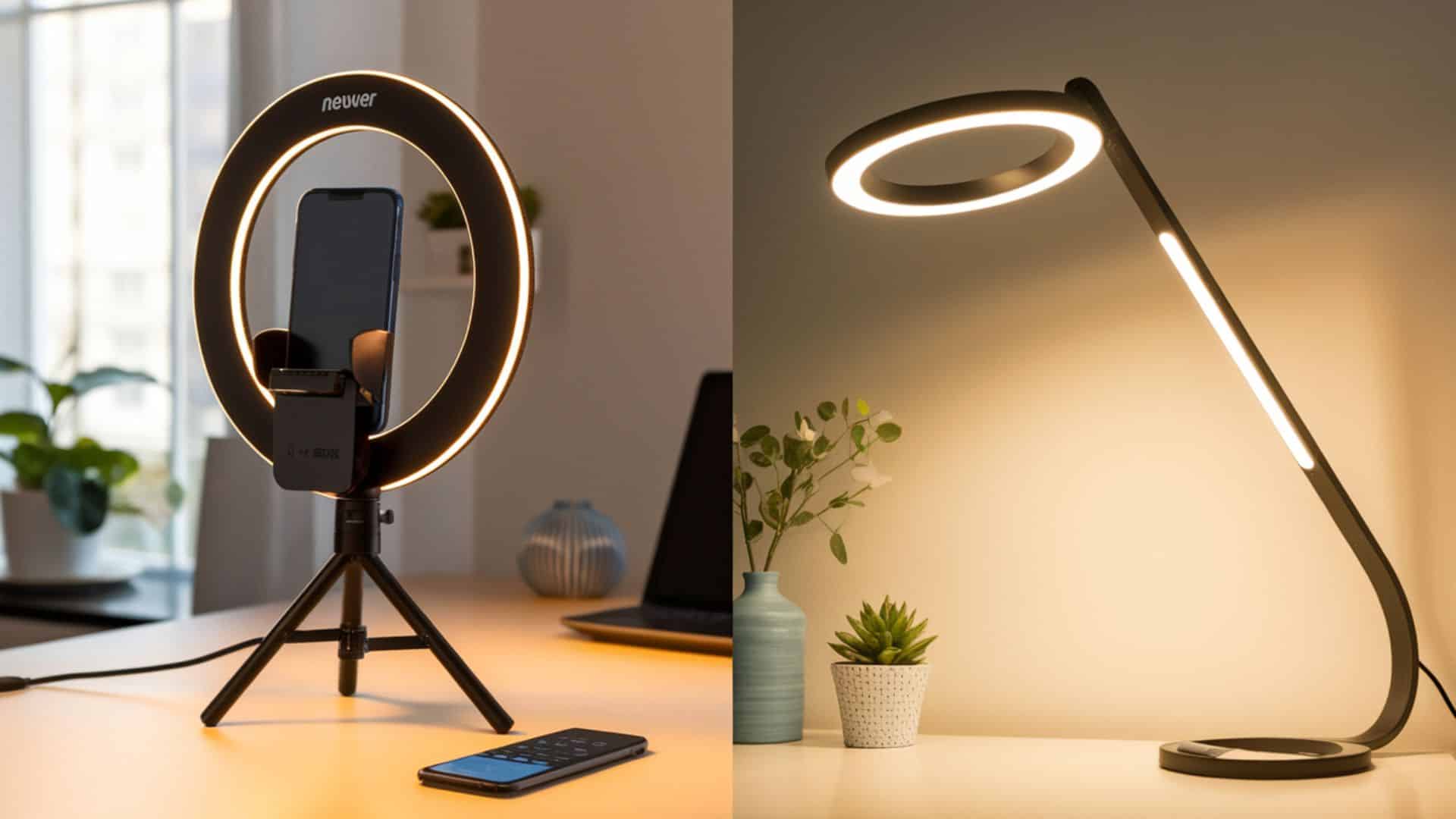 lighting for remote work setup