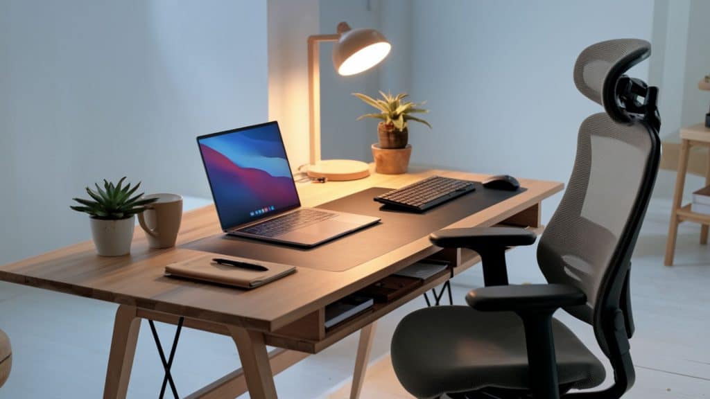 remote work setup