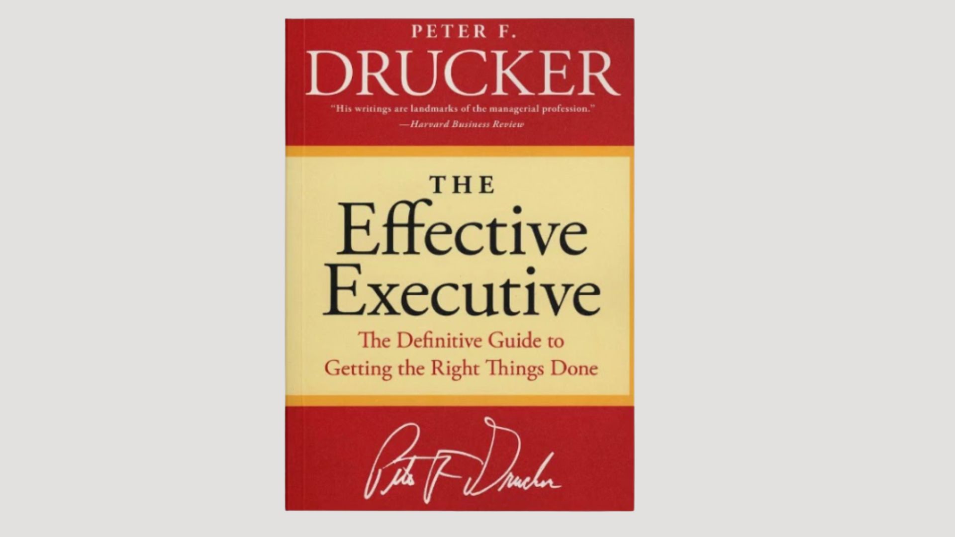 the effective executive