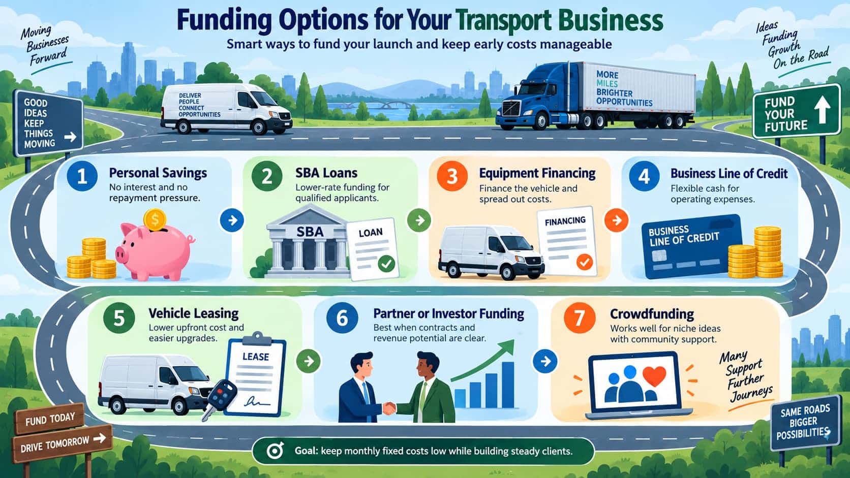 funding options for your transport business